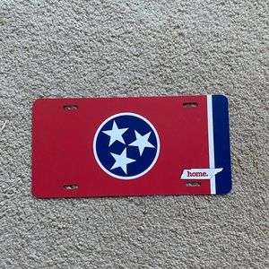 Tennessee Tristar Home License Plate